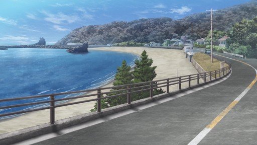 Ryugu Cave parking scene